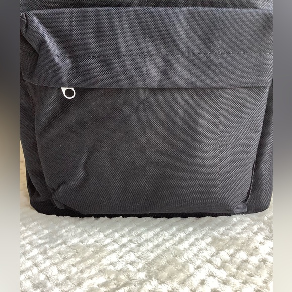 LA EXPRESS New Black Backpack with Front Pocket NWT - Picture 7 of 15